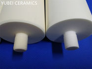 Compact 99% Alumina Ceramic Rod Low Activity With Thread