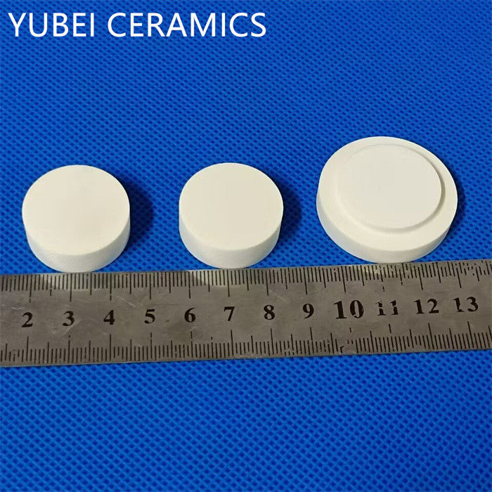 Round Alumina Ceramic Material High Purity Alumina Ceramic Block