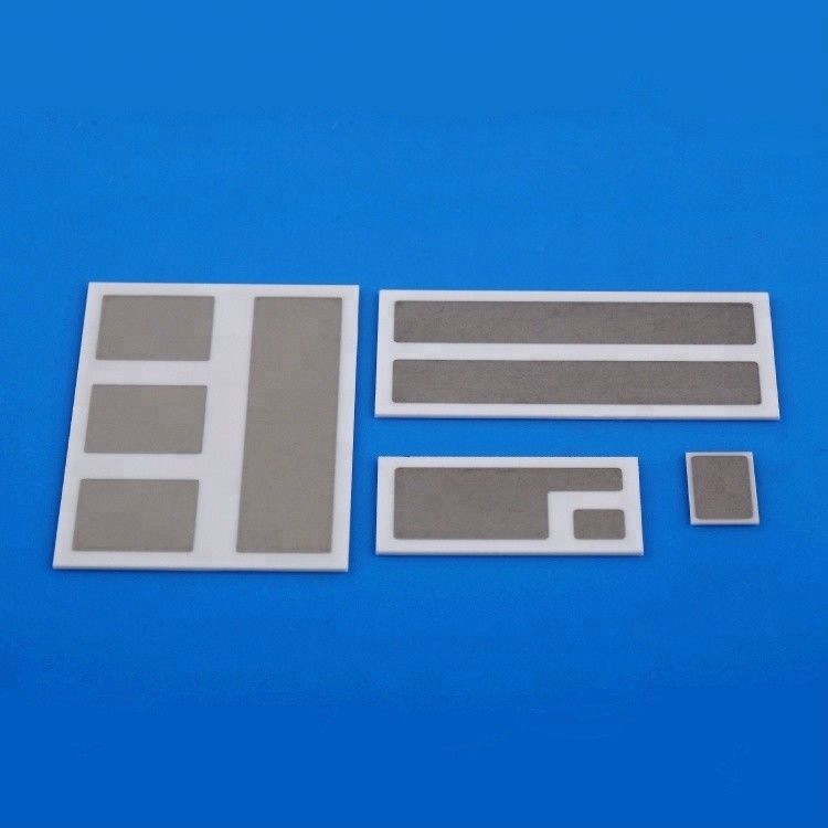 Alumina Oxide Metallized Ceramic Substrates Low  Thermal Expansion Coefficient